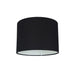 Buy Lamp Shades Australia SHADE D.I.Y. Drum Lampshade Black - SHADE02