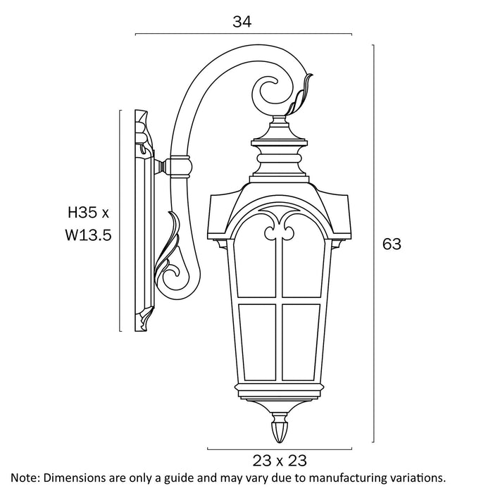 Shelton Exterior Wall Light White - SHELTON EX-WH