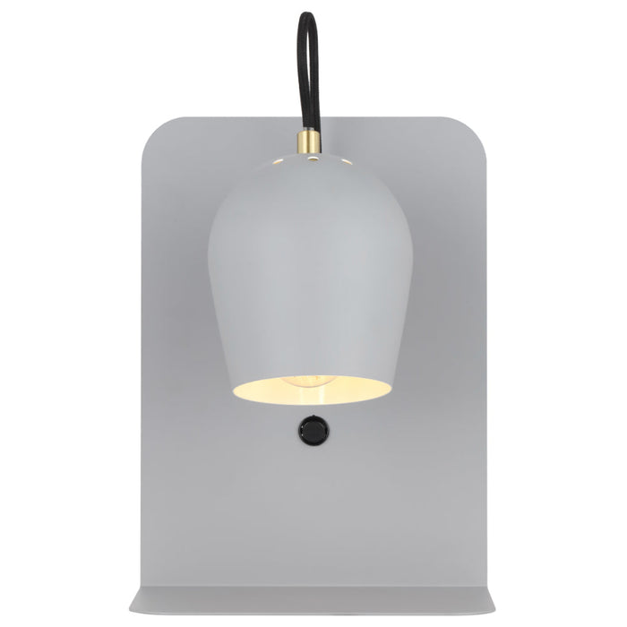 Shyn Iron Wall Light Satin Grey - SHYN WB-GY