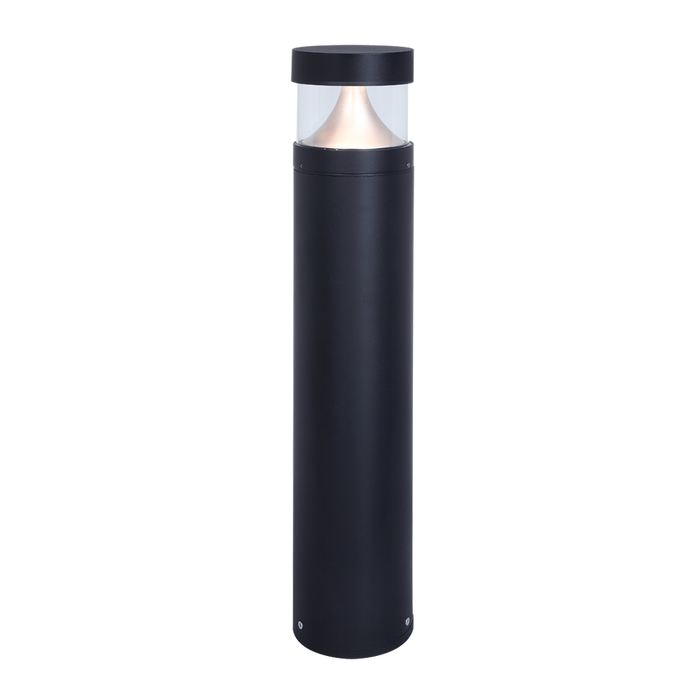 Buy Bollard Lights Australia Flat Bollard Light H640mm Black 3CCT - SL7088FC50TC/BK