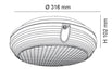 Buy LED Bunker Lights Australia MEMPHIS Round LED Bunker Light 22W 4000K IP65 - SL9719RD