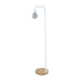 Buy Floor Lamps Australia SLIM Blonde Wood And White Floor Lamp - SLIM-F1