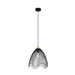 Buy Pendant Lights Australia SPIAGGIA Cone Wavy Edge 1 Light Pendant Black - SPIAGGIA3