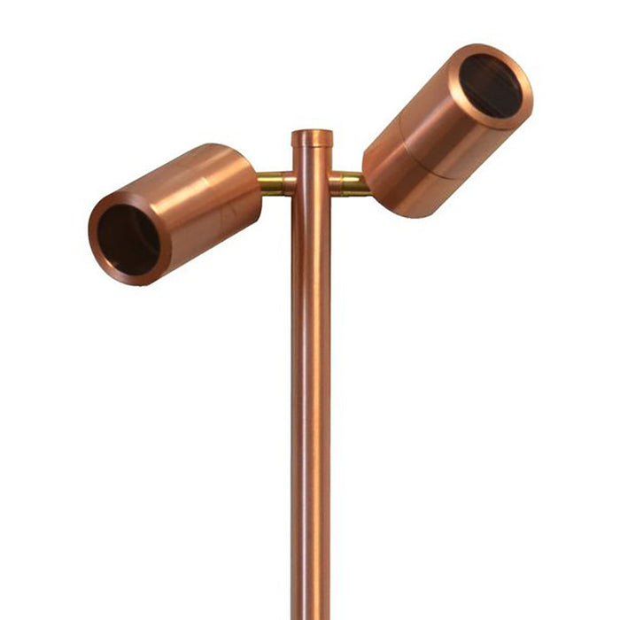 Buy Pathway Lights Australia MR16 12V Exterior Spike Light Double Copper IP65 - SPM2ALC