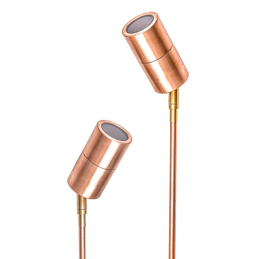 Buy Spike Lights Australia MR16 12V Exterior Adjustable Long Head Spike Light Copper IP65 - SPMSC
