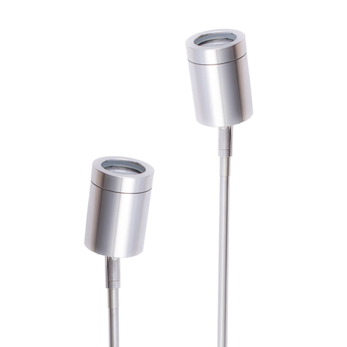 Buy Spike Lights Australia MR16 12V Exterior Adjustable Short Head Spike Light 316 Stainless Steel IP65 - SPMSSS86