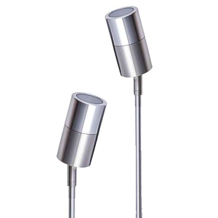 Buy Spike Lights Australia MR16 12V Exterior Adjustable Long Head Spike Light 316 Stainless Steel IP65 - SPMSSS