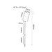 Buy Spike Lights Australia MR16 12V Exterior Adjustable Long Head Spike Light Copper IP65 - SPMSC