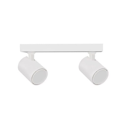 Buy Spotlights Australia SPOT Interior GU10 Surface Mounted Spot Light 2 Light Bar Matte White - SPOT-BAR2W