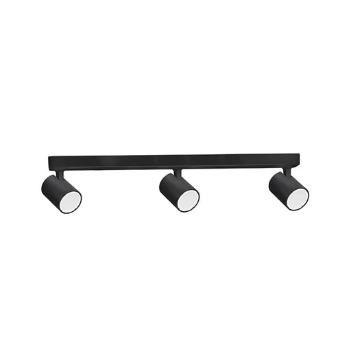 Buy Spotlights Australia SPOT Interior GU10 Surface Mounted Spot Light 3 Light Bar Matte Black - SPOT-BAR3B
