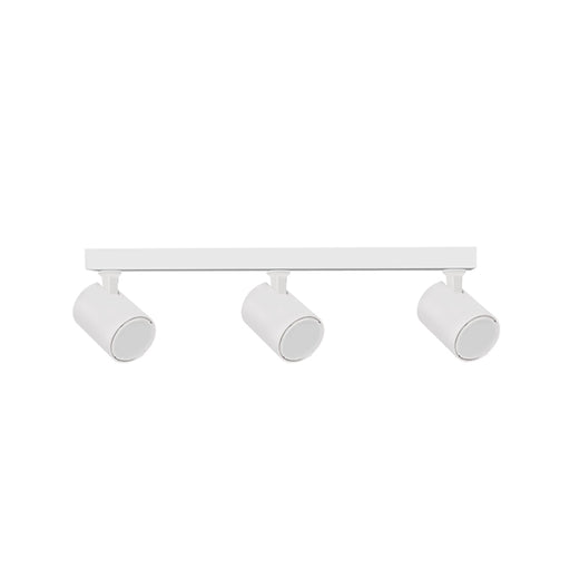 Buy Spotlights Australia SPOT Interior GU10 Surface Mounted Spot Light 3 Light Bar Matte White - SPOT-BAR3W