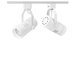 Buy Single Circuit Track Heads Australia Single Circuit Track Head W87mm White Aluminium 3CCT - STR4863TC/WH