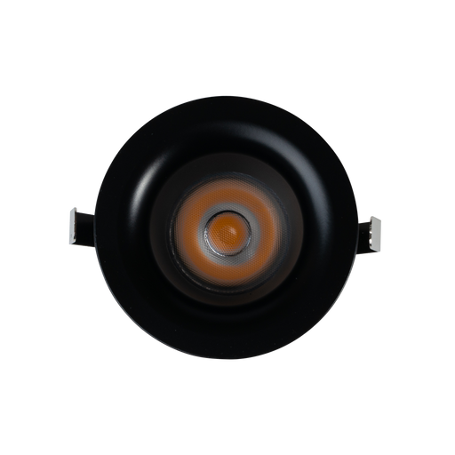 Buy Recessed LED Downlights Australia Star Spot Recessed LED Downlight 7W Black Aluminium 3000K - S9363WW/BK