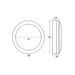Buy Outdoor Step Lights Australia STE Exterior LED Surface Mounted Step Light 12V DC 6W 3000K Antique Brass IP65 - STE22