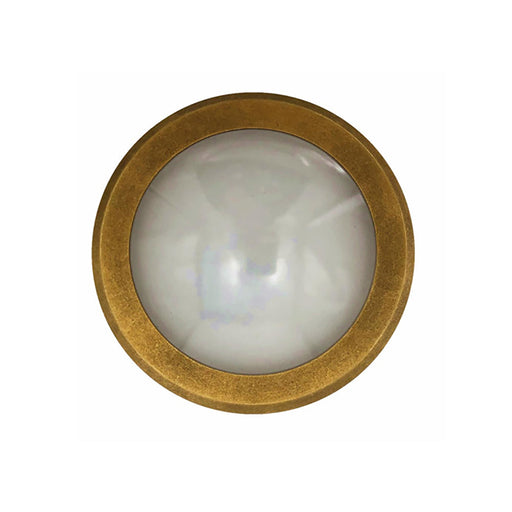 Buy Outdoor Step Lights Australia STE Exterior LED Surface Mounted Step Light 12V DC 6W 3000K Antique Brass IP65 - STE22