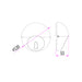 Buy Outdoor Step Lights Australia STE Exterior LED Surface Mounted Step Light 240V 3.5W 3000K White IP65 - STE8