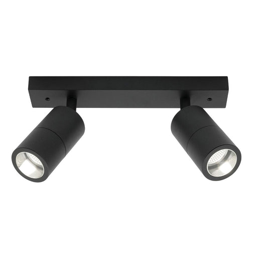 Buy Outdoor Ceiling Spotlights Australia Stockholm 2 Light Spot Light Black Frame - STO2RBLK