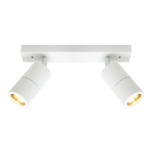 Buy Outdoor Ceiling Spotlights Australia Stockholm Ceiling 2 Spotlights White Metal - STO2RWHT