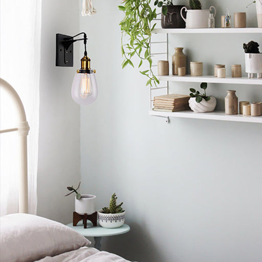 Buy Wall Sconce Australia STRUNG Interior Surface Mounted Wall Light Black - STRUNG1