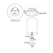 Buy Surface Mounted Downlights Australia SURFACE GU10 Round Surface Mounted Fixed Downlight Pink - SURFACE19