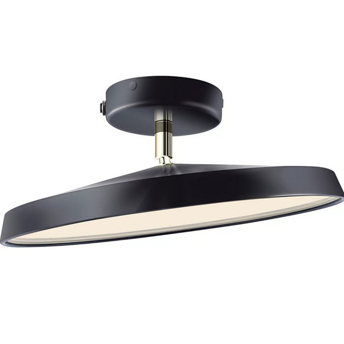 Buy Flush Mount Lights Australia Kaito Adjustable Flush Mount Light W300mm Black Metal 3000K - 2220516003