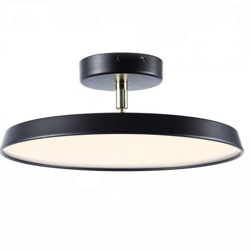 Buy Flush Mount Lights Australia Kaito Adjustable Flush Mount Light W300mm Black Metal 3000K - 2220516003