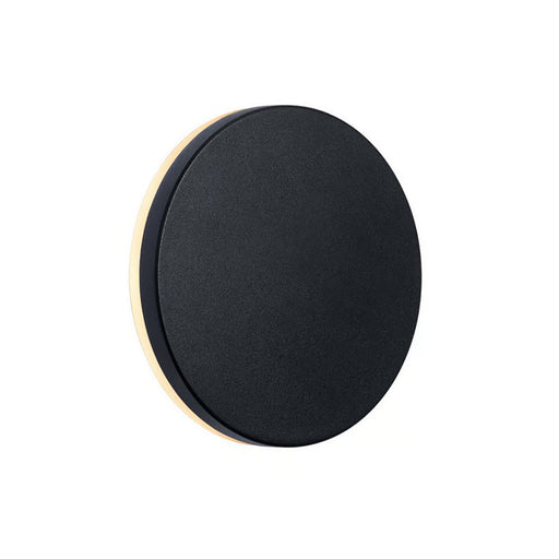 Buy Exterior Wall Lights Australia Artego Round Exterior Wall Light Black Aluminium 3000K - 46941003