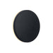 Buy Exterior Wall Lights Australia Artego Round Exterior Wall Light Black Aluminium 3000K - 46941003