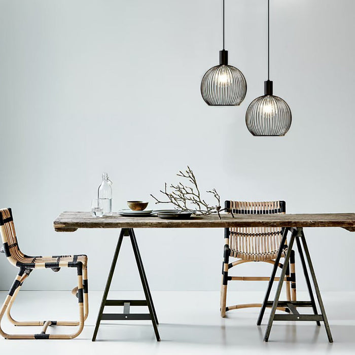 Buy Pendant Lights Australia Aver Pendant Light W300mm Black Metal - 84243003