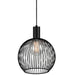 Buy Pendant Lights Australia Aver Pendant Light W300mm Black Metal - 84243003