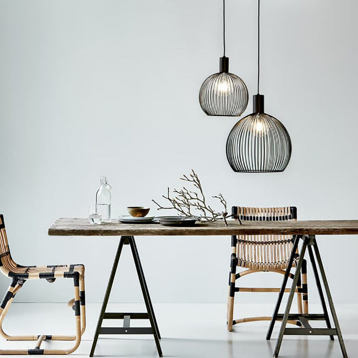Buy Pendant Lights Australia Aver Pendant Light W400mm Black Metal - 84253003