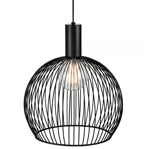 Buy Pendant Lights Australia Aver Pendant Light W400mm Black Metal - 84253003