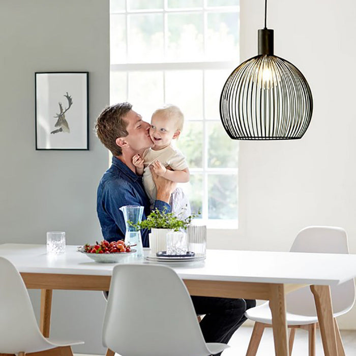 Buy Pendant Lights Australia Aver Pendant Light W500mm Black Metal - 84263003
