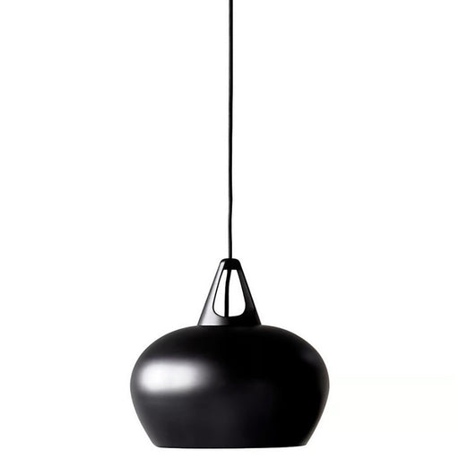 Buy Pendant Lights Australia Belly Pendant Light W290mm Black Metal - 45053003
