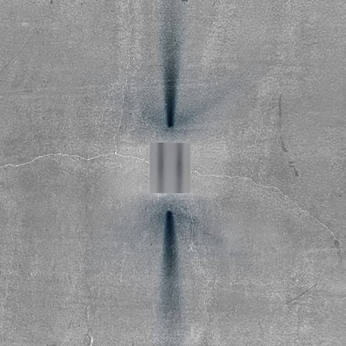 Buy Up / Down Wall Lights Australia Canto Up & Down Wall 2 Lights Grey Aluminium 3000K - 49701010