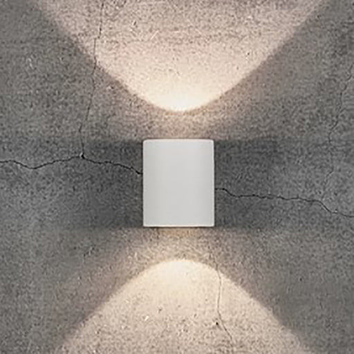 Buy Up / Down Wall Lights Australia Canto Up & Down Wall 2 Lights White Aluminium 3000K - 49701001