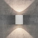 Buy Up / Down Wall Lights Australia Canto Up & Down Wall 2 Lights White Aluminium 3000K - 49701001