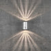 Buy Up / Down Wall Lights Australia Canto Up & Down Wall 2 Lights Galvanized 3000K - 49701031