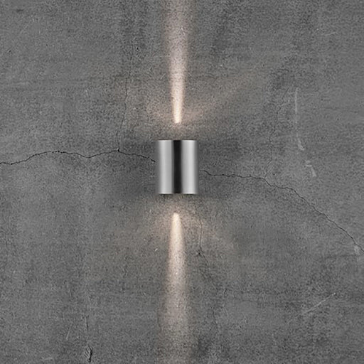 Buy Up / Down Wall Lights Australia Canto Up & Down Wall 2 Lights Stainless Steel 3000K - 49701034