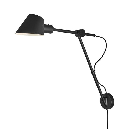 Buy Swing Arm Wall Lights Australia Stay Swing Arm Wall Light Black Aluminium - 2020455003