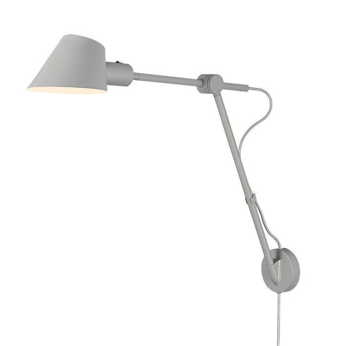 Buy Swing Arm Wall Lights Australia Stay Swing Arm Wall Light Grey Aluminium - 2020455010