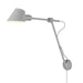 Buy Swing Arm Wall Lights Australia Stay Swing Arm Wall Light Grey Aluminium - 2020455010