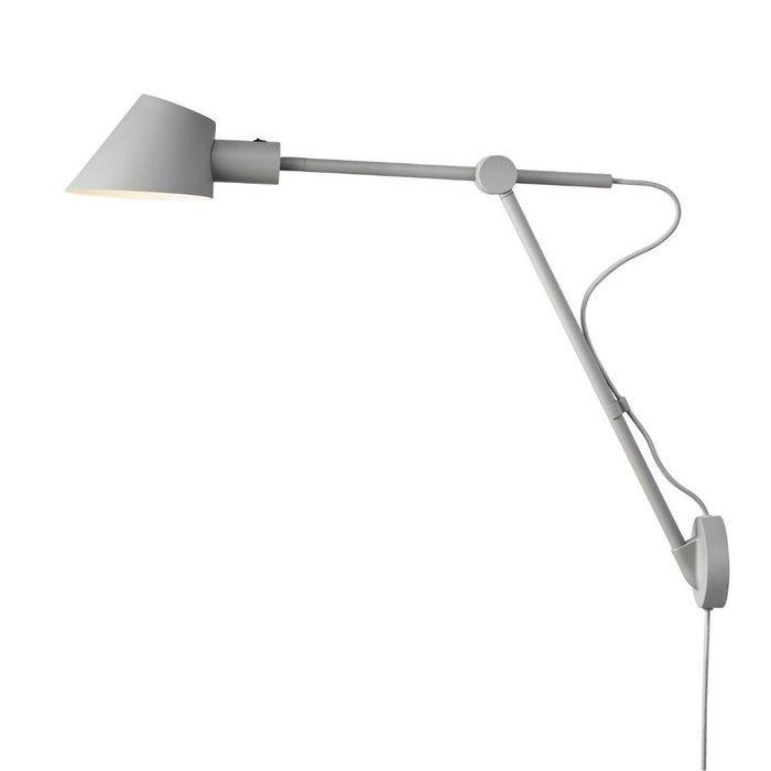 Buy Swing Arm Wall Lights Australia Stay Swing Arm Wall Light Grey Aluminium - 2020455010