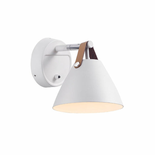 Buy Bedside Reading Lights Australia Strap Bedside Reading Light White Metal - 84291001