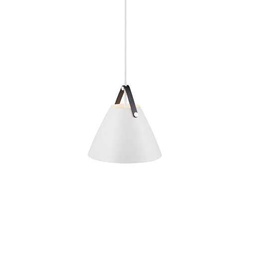 Buy Pendant Lights Australia Strap Pendant Light W270mm White Metal - 84333001