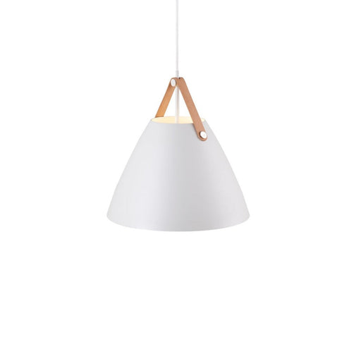 Buy Pendant Lights Australia Strap Pendant Light W360mm White Metal - 84343001