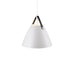 Buy Pendant Lights Australia Strap Pendant Light W360mm White Metal - 84343001