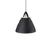Buy Pendant Lights Australia Strap Pendant Light W360mm Black Metal - 84343003