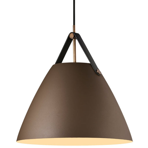 Buy Pendant Lights Australia Strap Pendant Light W360mm Beige Metal - 84343009