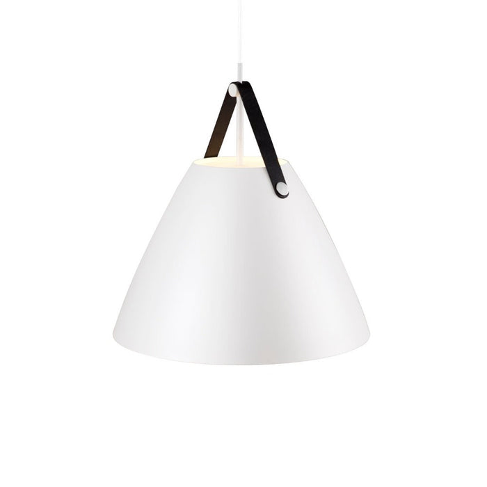 Buy Pendant Lights Australia Strap Pendant Light W480mm White Metal - 84353001